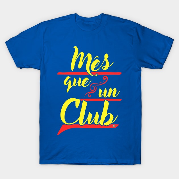 Barca Art T-Shirt by bumfromthebay